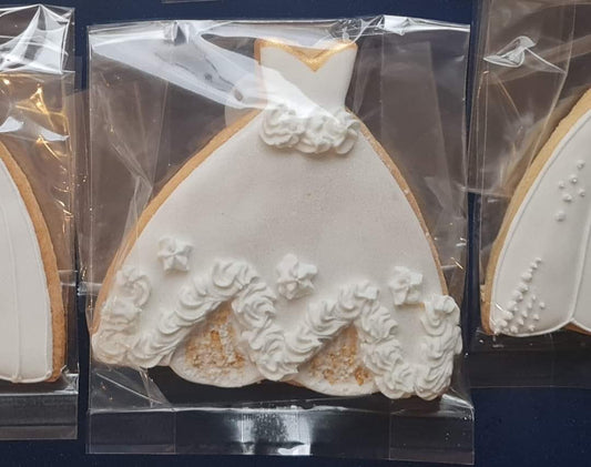 Wedding Dress cookies