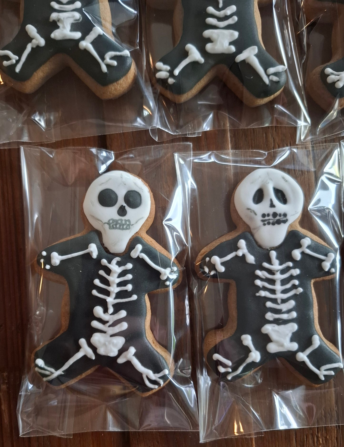 Halloween Skeleton cookies