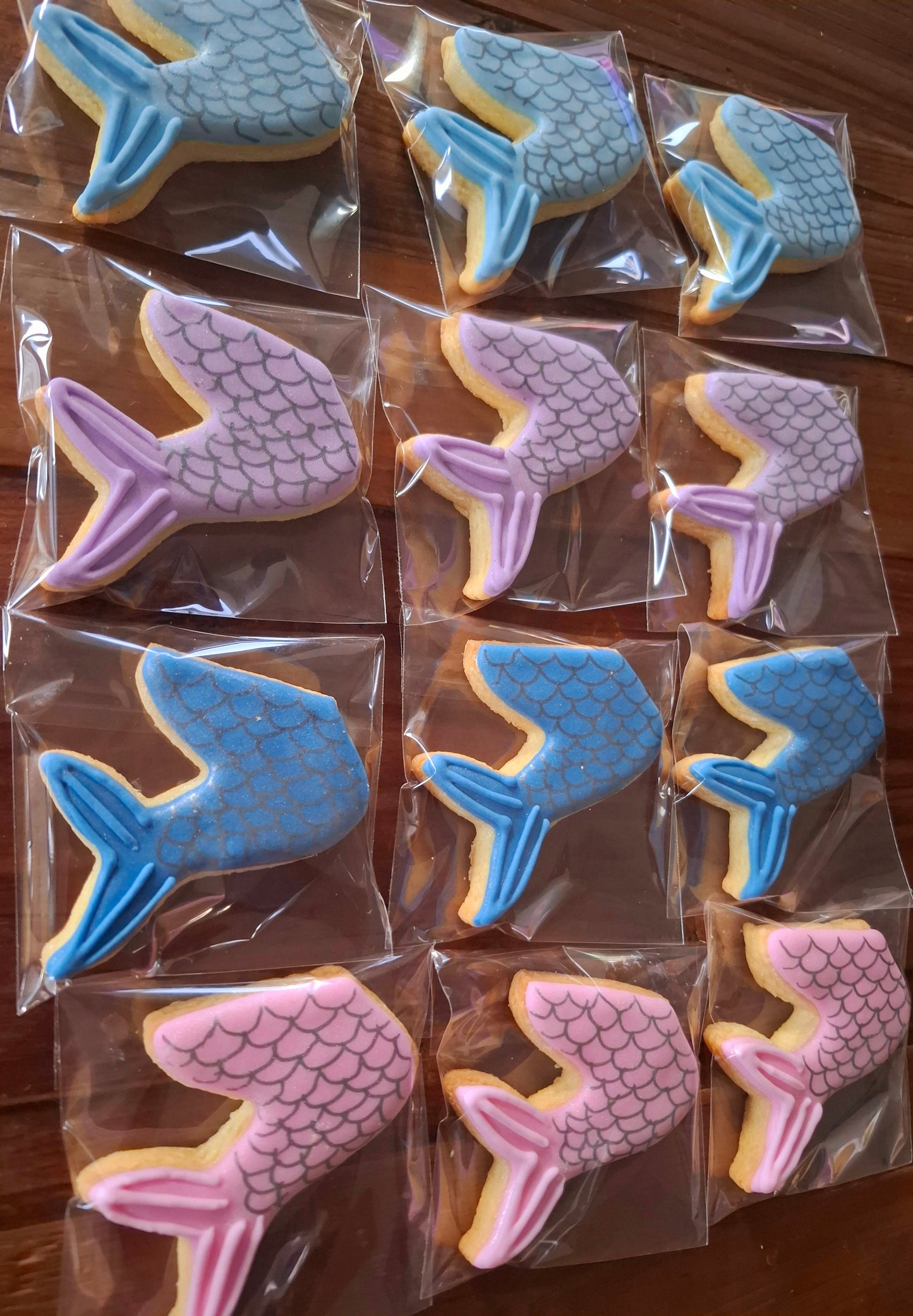 Mermaid Tail cookies