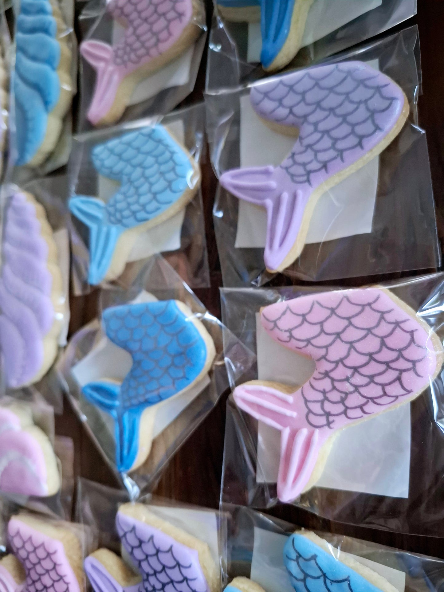 Mermaid Tail cookies