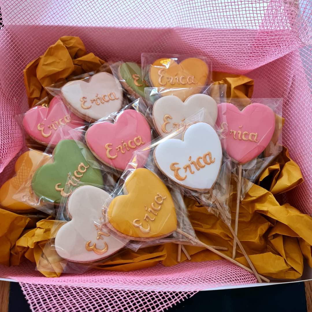 Hearts on sticks
