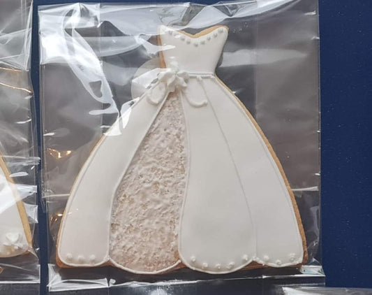 Wedding Dress cookies